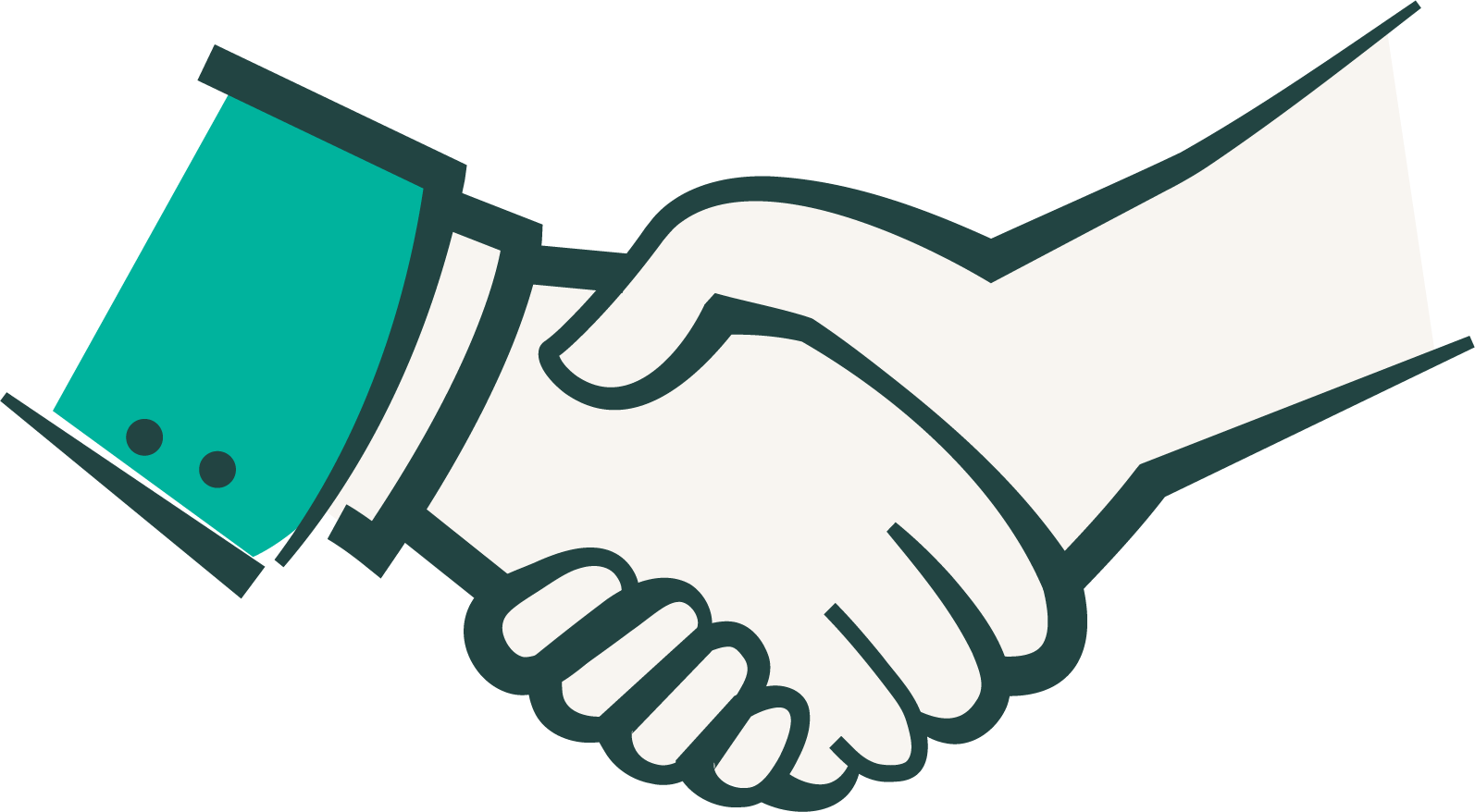 Illustration of a handshake